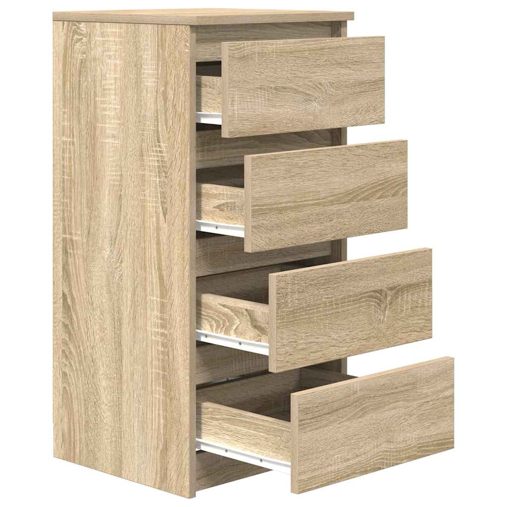 vidaXL Bufetă Stejar Sonoma 37,5x35x76 cm Lemn prelucrat