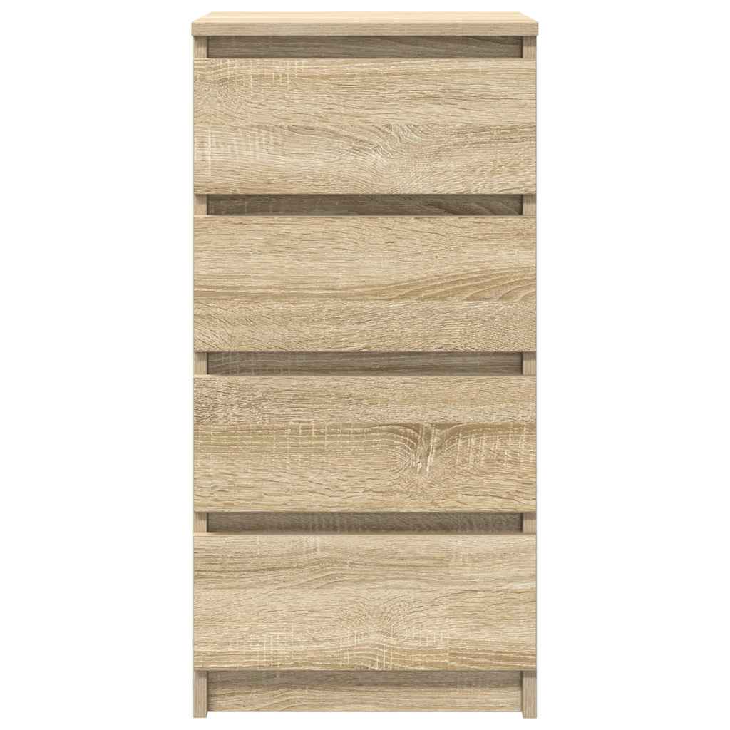 vidaXL Bufetă Stejar Sonoma 37,5x35x76 cm Lemn prelucrat