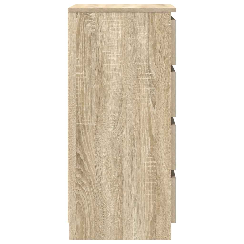 vidaXL Bufetă Stejar Sonoma 37,5x35x76 cm Lemn prelucrat