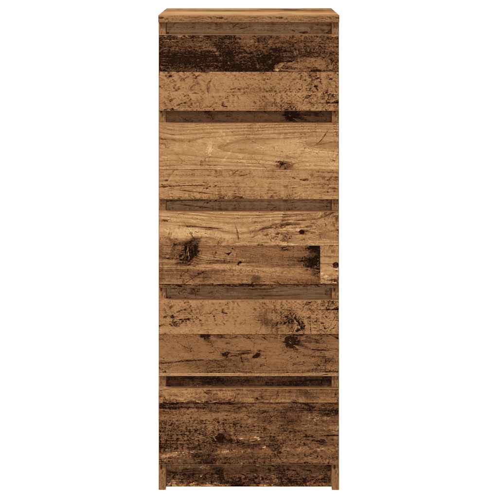 vidaXL Bufetă cu sertare Lemn vechi 37,5x35x99 cm Lemn prelucrat