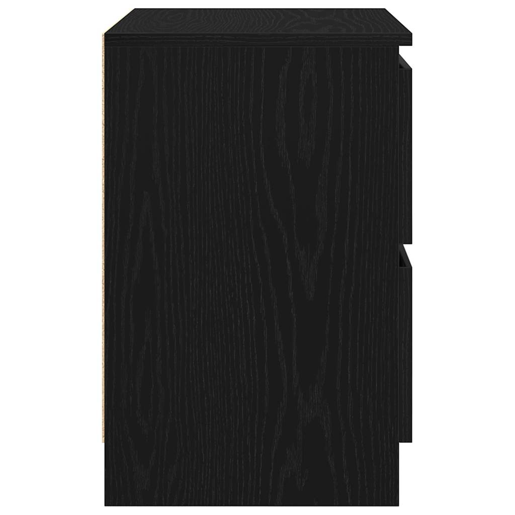 vidaXL Dulap TV negru 40x35x54 cm din lemn prelucrat