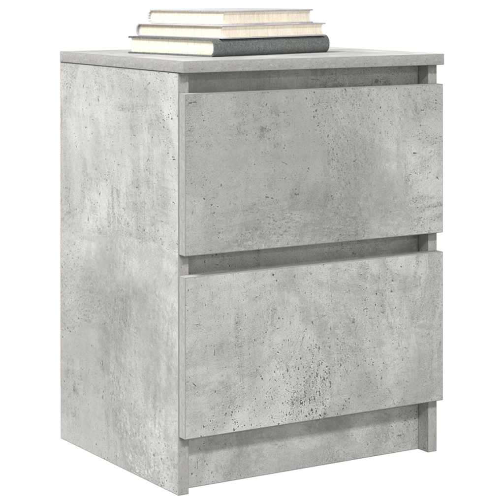vidaXL Dulap TV Beton Gri 40x35x54 cm Lemn prelucrat