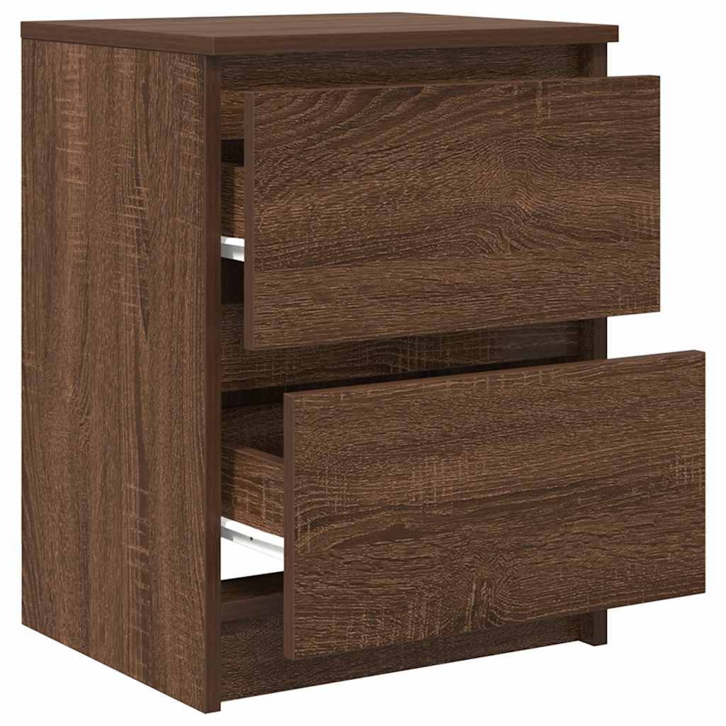 vidaXL Dulap TV Stejar maro 40x35x54 cm Lemn prelucrat