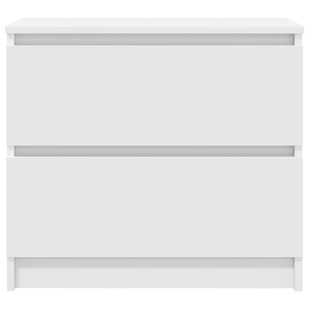 vidaXL Dulap TV, alb, 60x35x54 cm, lemn prelucrat vidaXL Dulap TV, alb, 60x35x54 cm, lemn prelucrat