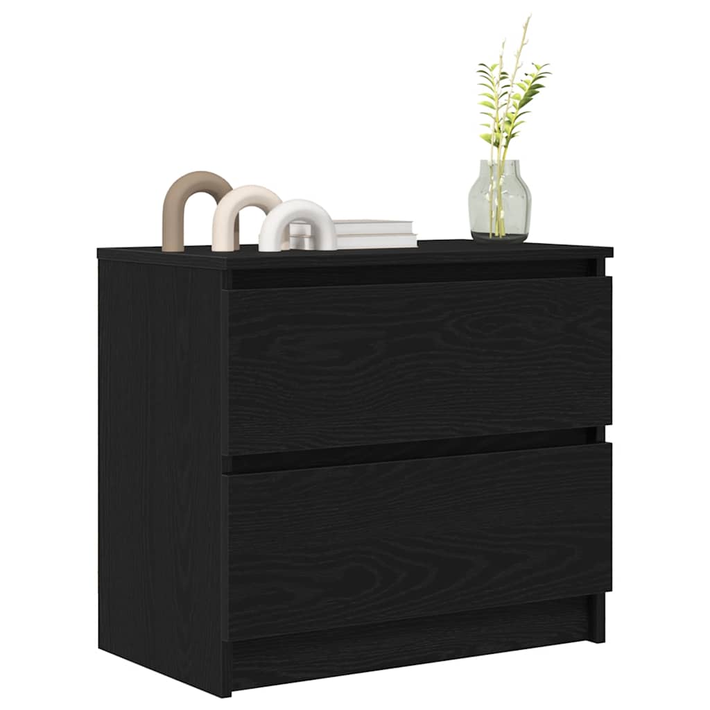 vidaXL Dulap TV negru 60x35x54 cm lemn prelucrat