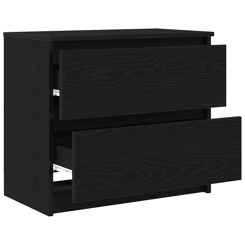 vidaXL Dulap TV negru 60x35x54 cm lemn prelucrat