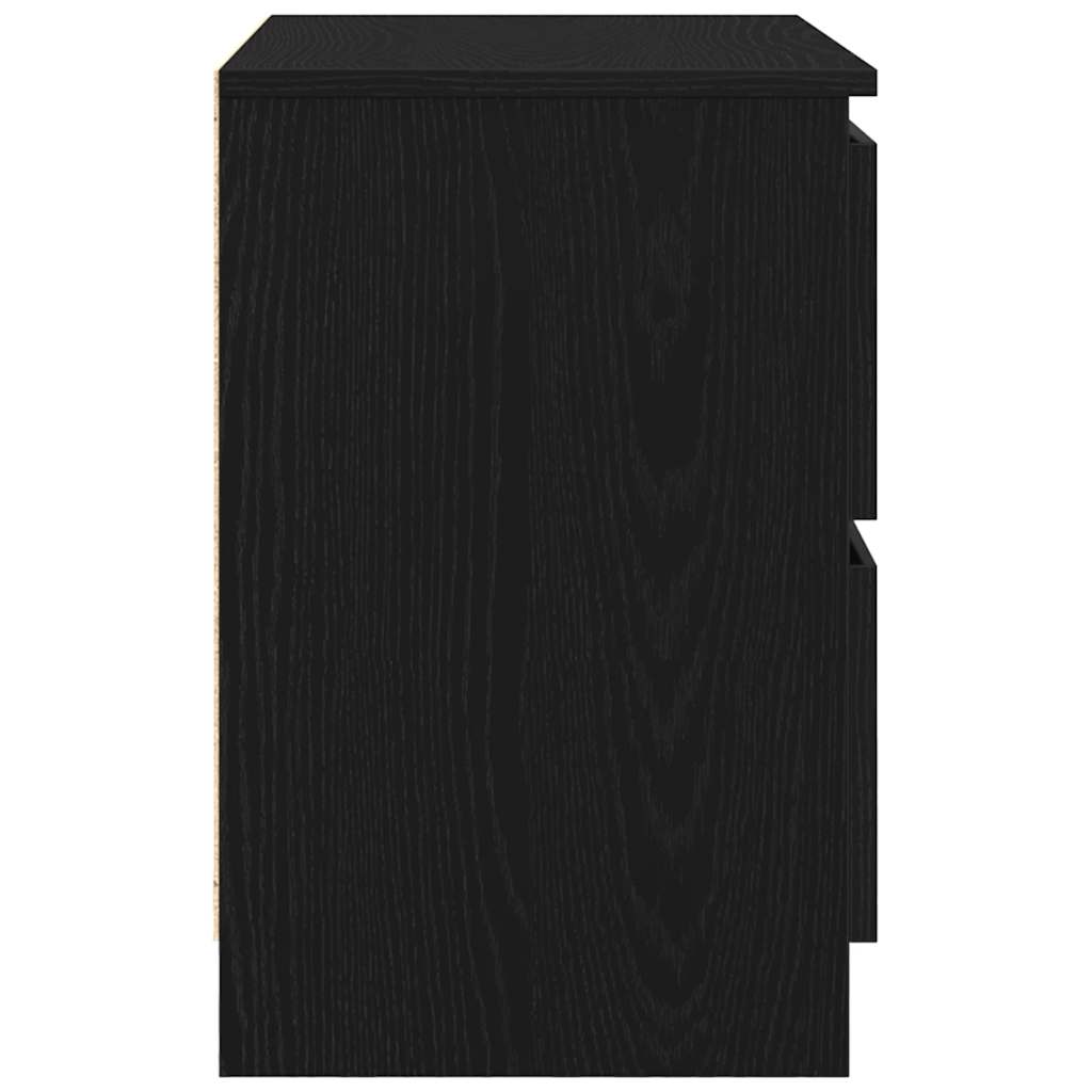 vidaXL Dulap TV negru 60x35x54 cm lemn prelucrat