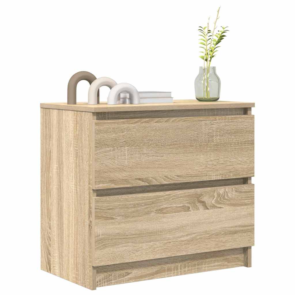 vidaXL Dulap TV Stejar Sonoma 60x35x54 cm Lemn prelucrat