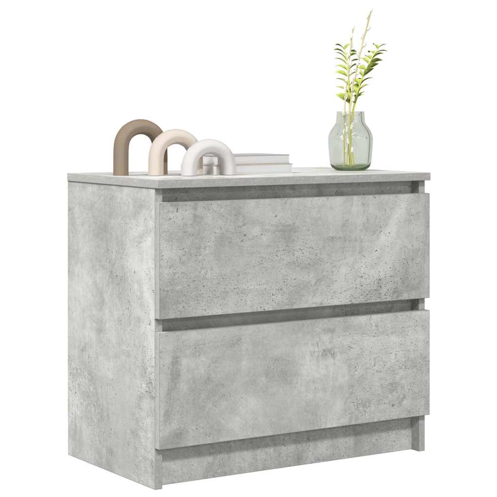 vidaXL Dulap TV Beton Gri 60x35x54 cm Lemn prelucrat