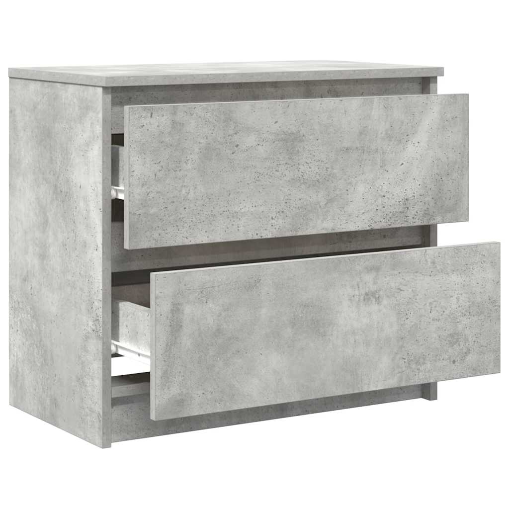 vidaXL Dulap TV Beton Gri 60x35x54 cm Lemn prelucrat