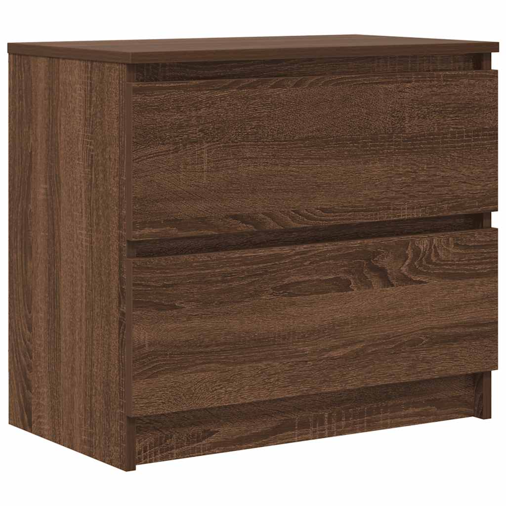 vidaXL Dulap TV Stejar maro 60x35x54 cm Lemn prelucrat