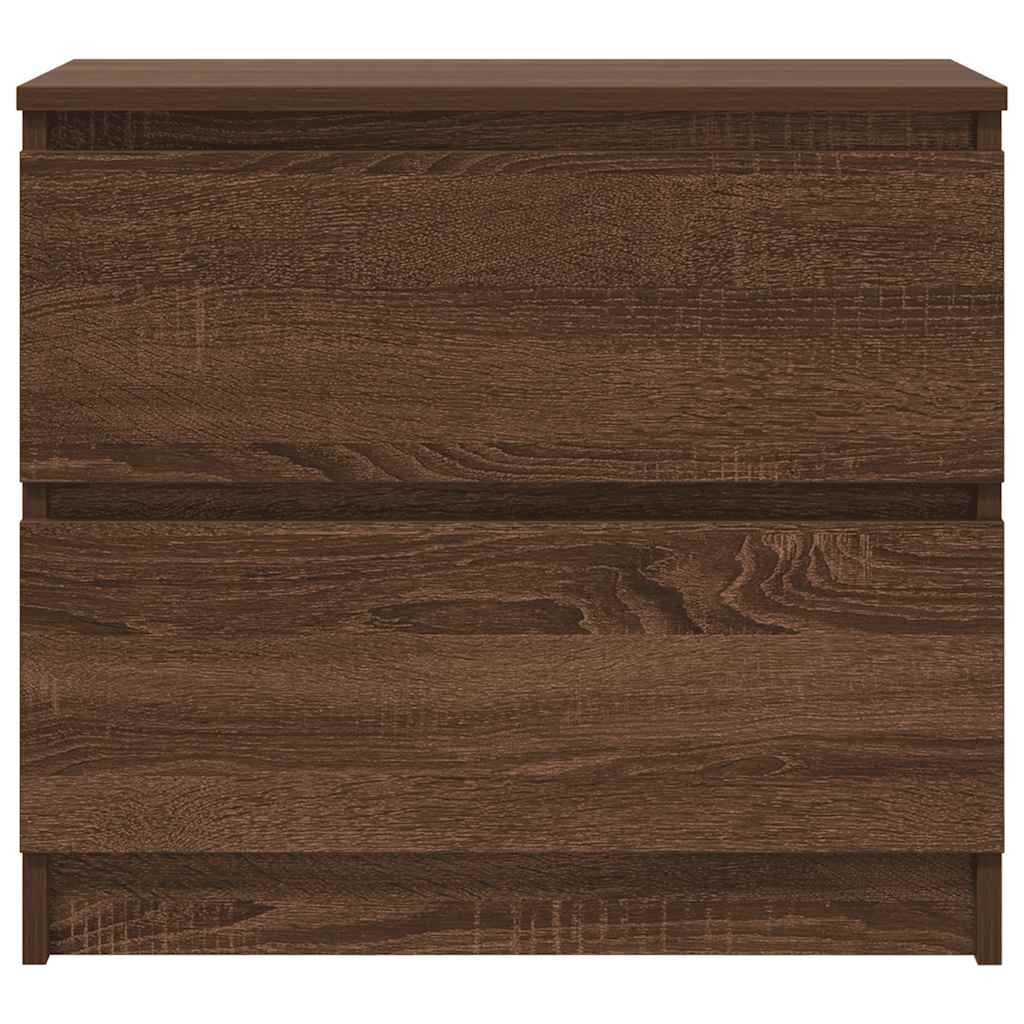 vidaXL Dulap TV Stejar maro 60x35x54 cm Lemn prelucrat