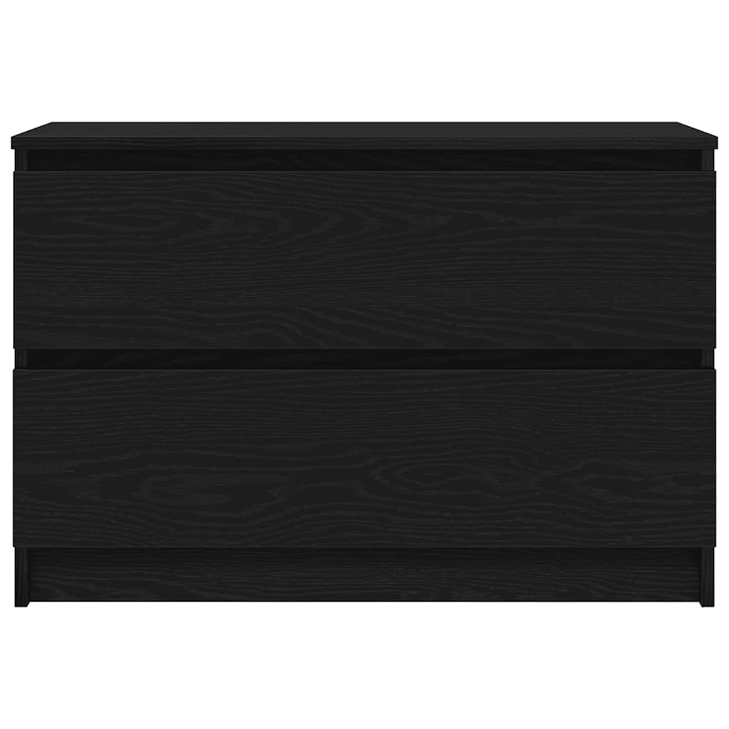 vidaXL Dulap TV negru 80x35x54 cm lemn prelucrat