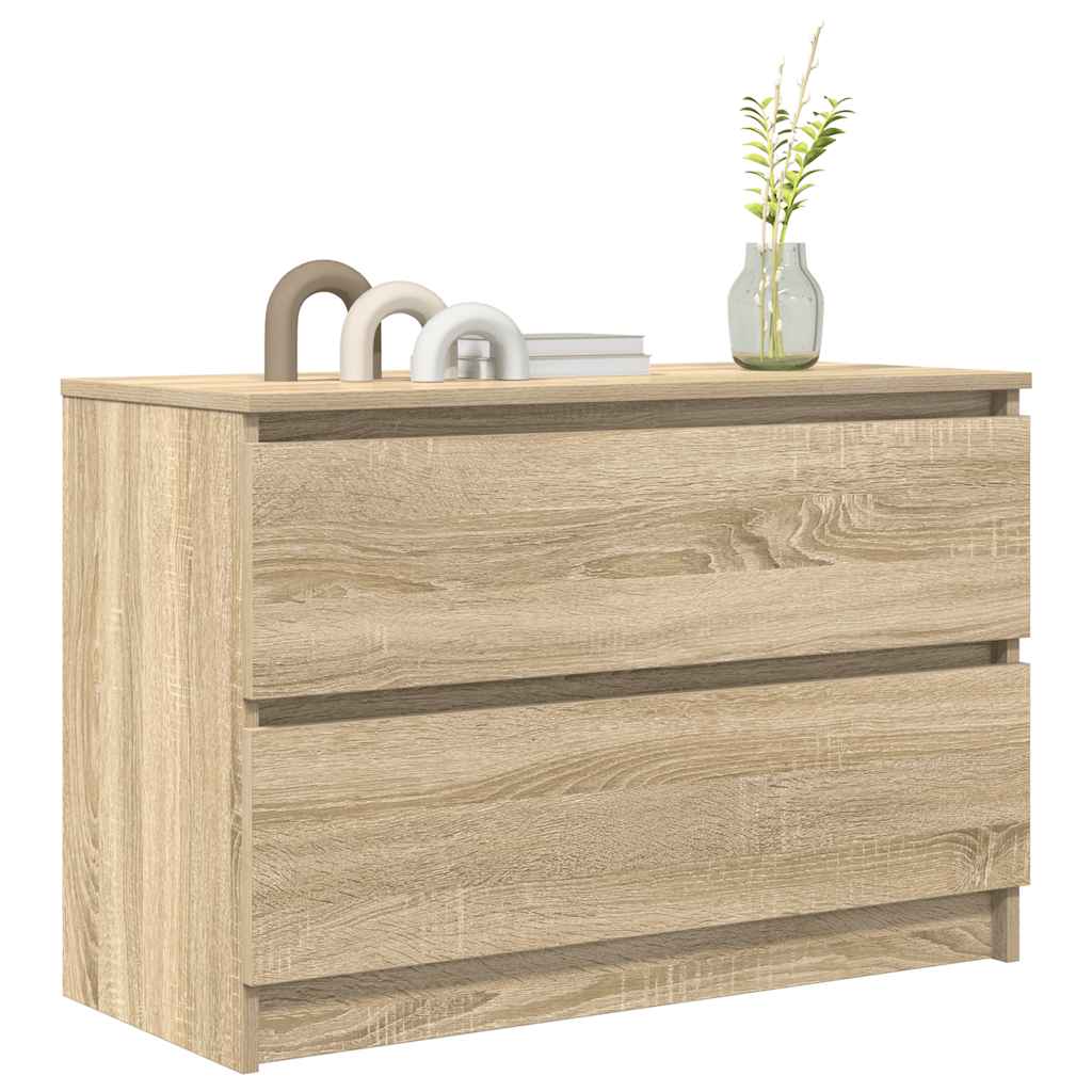 vidaXL Dulap TV Stejar Sonoma 80x35x54 cm Lemn prelucrat