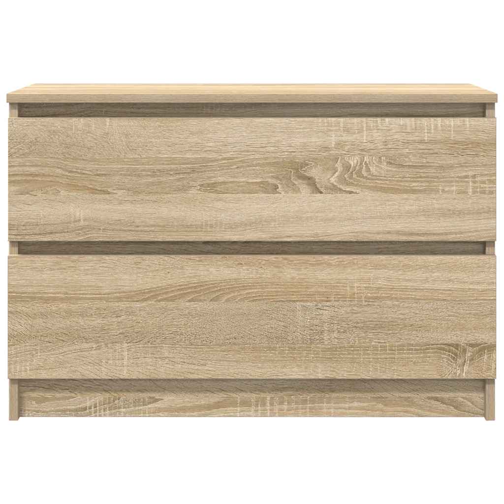 vidaXL Dulap TV Stejar Sonoma 80x35x54 cm Lemn prelucrat