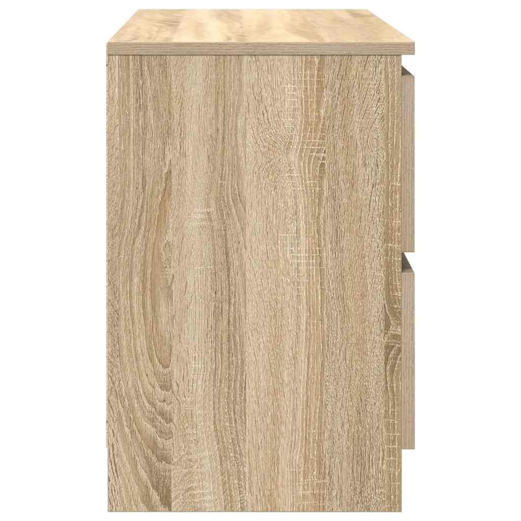 vidaXL Dulap TV Stejar Sonoma 80x35x54 cm Lemn prelucrat