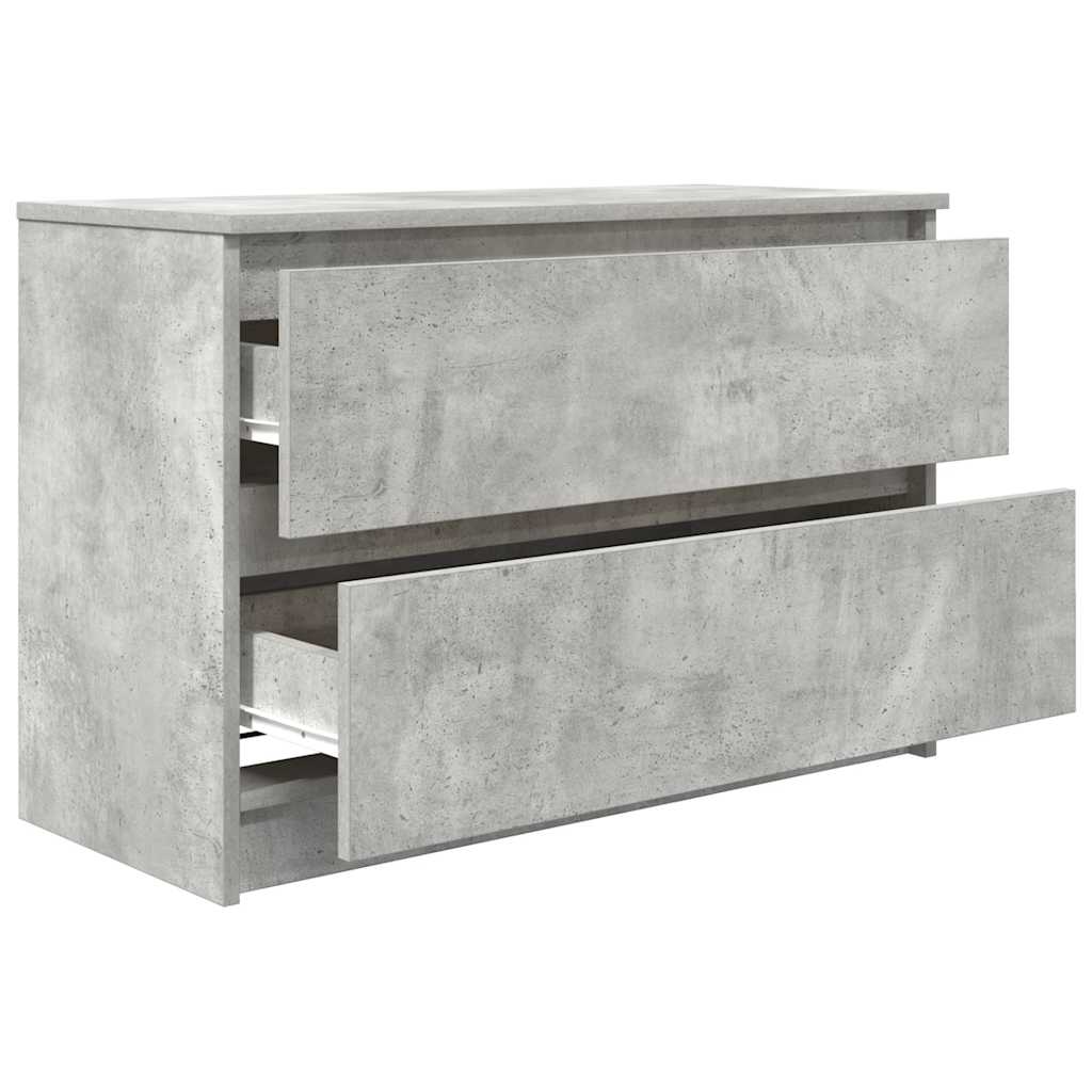 vidaXL Dulap TV Beton Gri 80x35x54 cm Lemn prelucrat