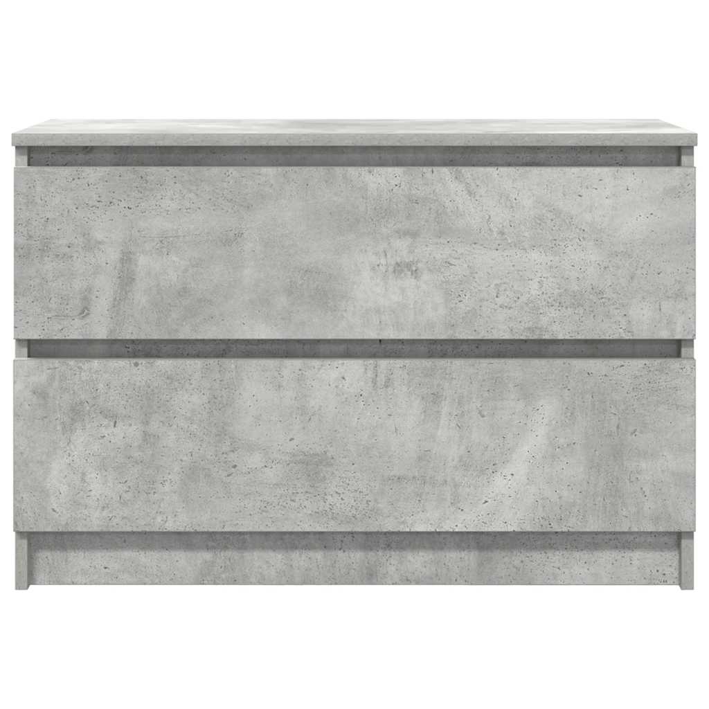 vidaXL Dulap TV Beton Gri 80x35x54 cm Lemn prelucrat