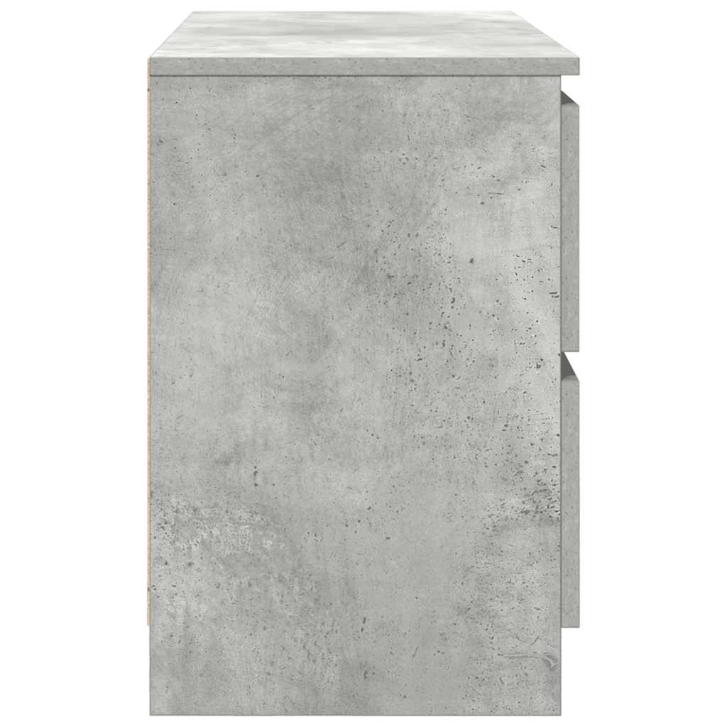 vidaXL Dulap TV Beton Gri 80x35x54 cm Lemn prelucrat