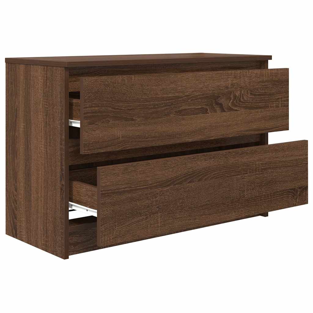 vidaXL Dulap TV Stejar maro 80x35x54 cm Lemn prelucrat