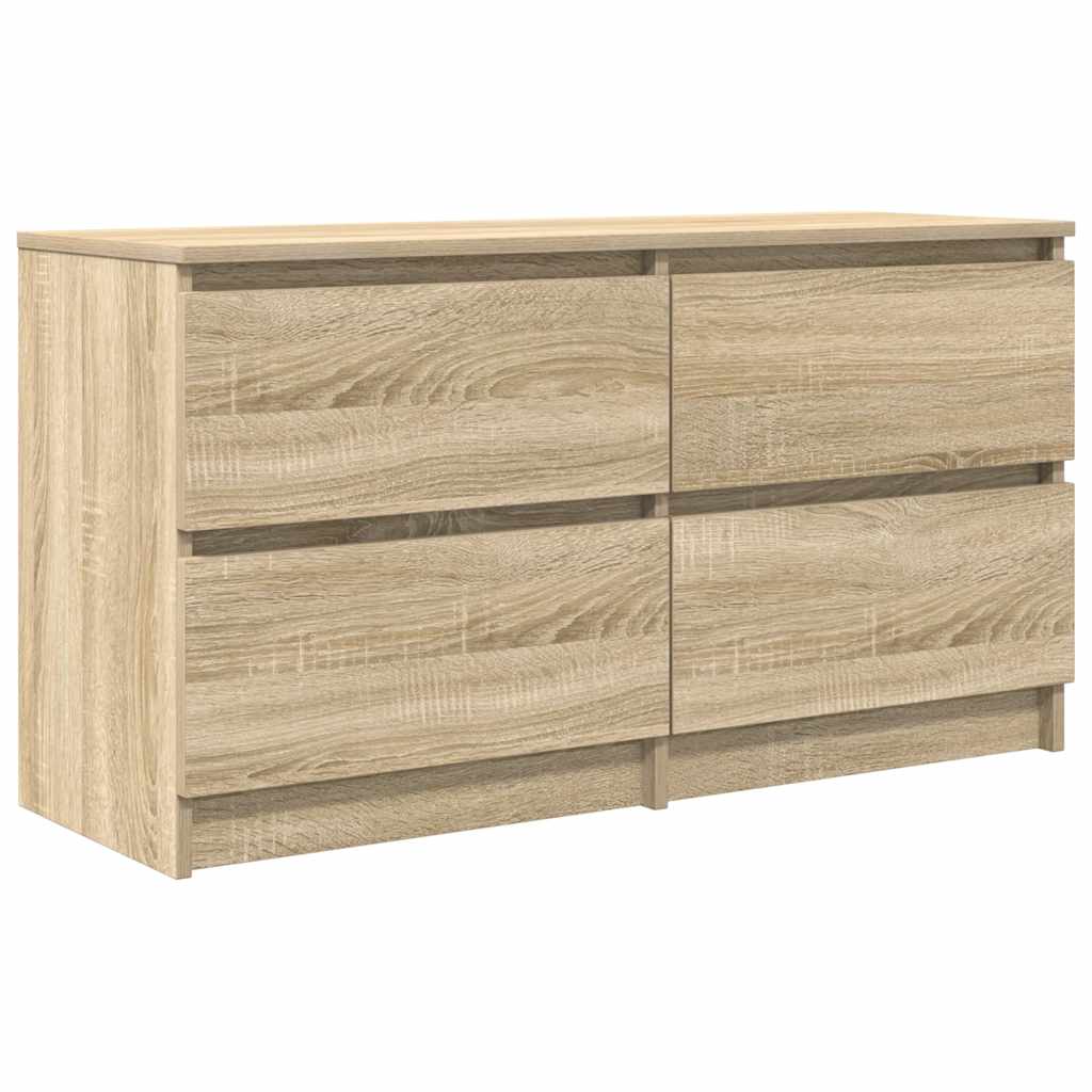 vidaXL Comodă TV, stejar sonoma, 100x35x54 cm, lemn prelucrat vidaXL Comodă TV, stejar sonoma, 100x35x54 cm, lemn prelucrat