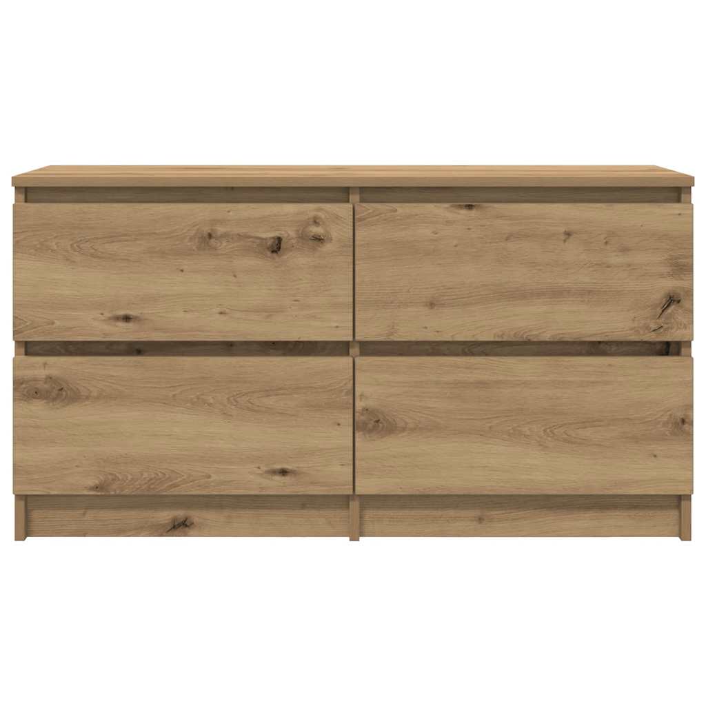 vidaXL Comodă TV, stejar artizanal, 100x35x54 cm, lemn prelucrat vidaXL Comodă TV, stejar artizanal, 100x35x54 cm, lemn prelucrat