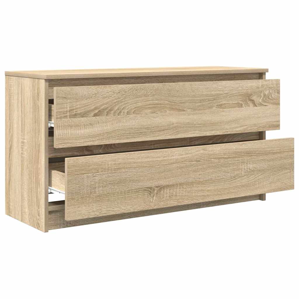vidaXL Comodă TV, stejar sonoma, 100x35x54 cm, lemn prelucrat vidaXL Comodă TV, stejar sonoma, 100x35x54 cm, lemn prelucrat