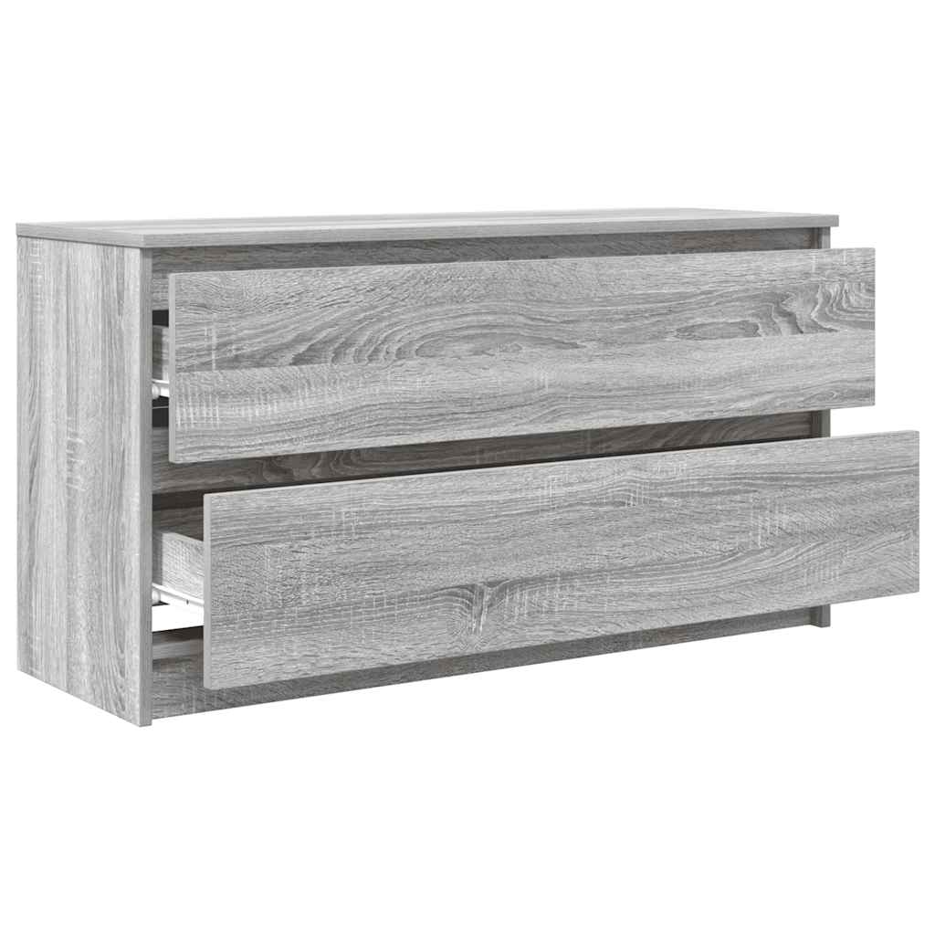 vidaXL Comodă TV, gri sonoma, 100x35x54 cm, lemn compozit vidaXL Comodă TV, gri sonoma, 100x35x54 cm, lemn compozit