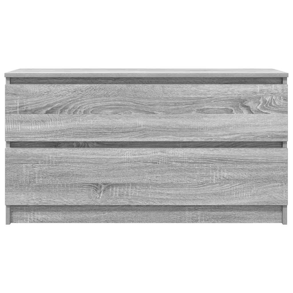 vidaXL Comodă TV, gri sonoma, 100x35x54 cm, lemn compozit vidaXL Comodă TV, gri sonoma, 100x35x54 cm, lemn compozit