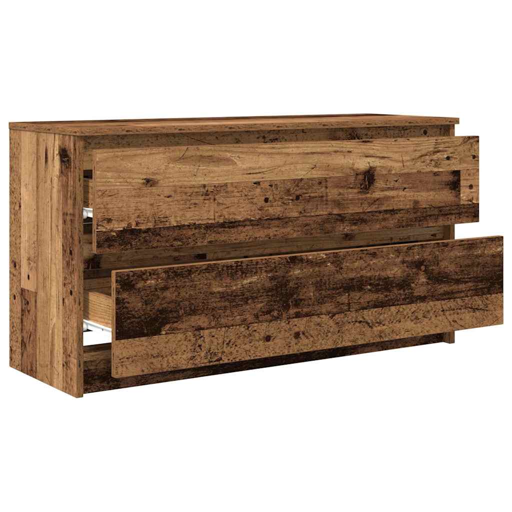 vidaXL Comodă TV, lemn vechi, 100x35x54 cm, lemn prelucrat vidaXL Comodă TV, lemn vechi, 100x35x54 cm, lemn prelucrat