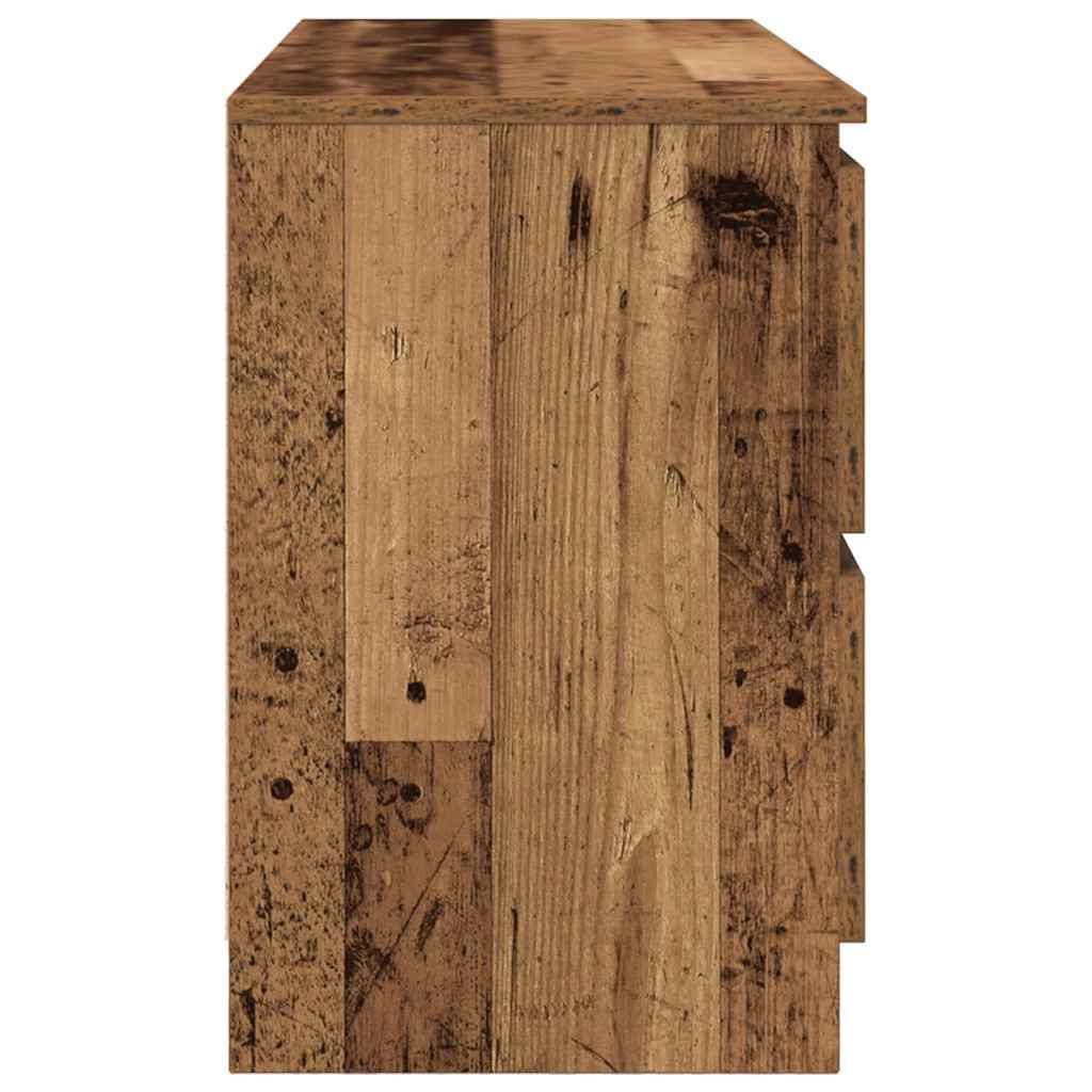 vidaXL Comodă TV, lemn vechi, 100x35x54 cm, lemn prelucrat vidaXL Comodă TV, lemn vechi, 100x35x54 cm, lemn prelucrat