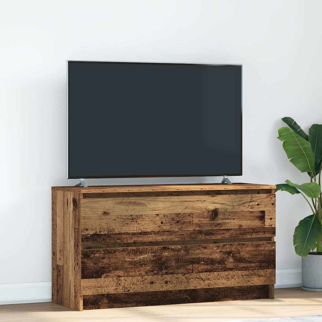 vidaXL Comodă TV, lemn vechi, 100x35x54 cm, lemn prelucrat vidaXL Comodă TV, lemn vechi, 100x35x54 cm, lemn prelucrat