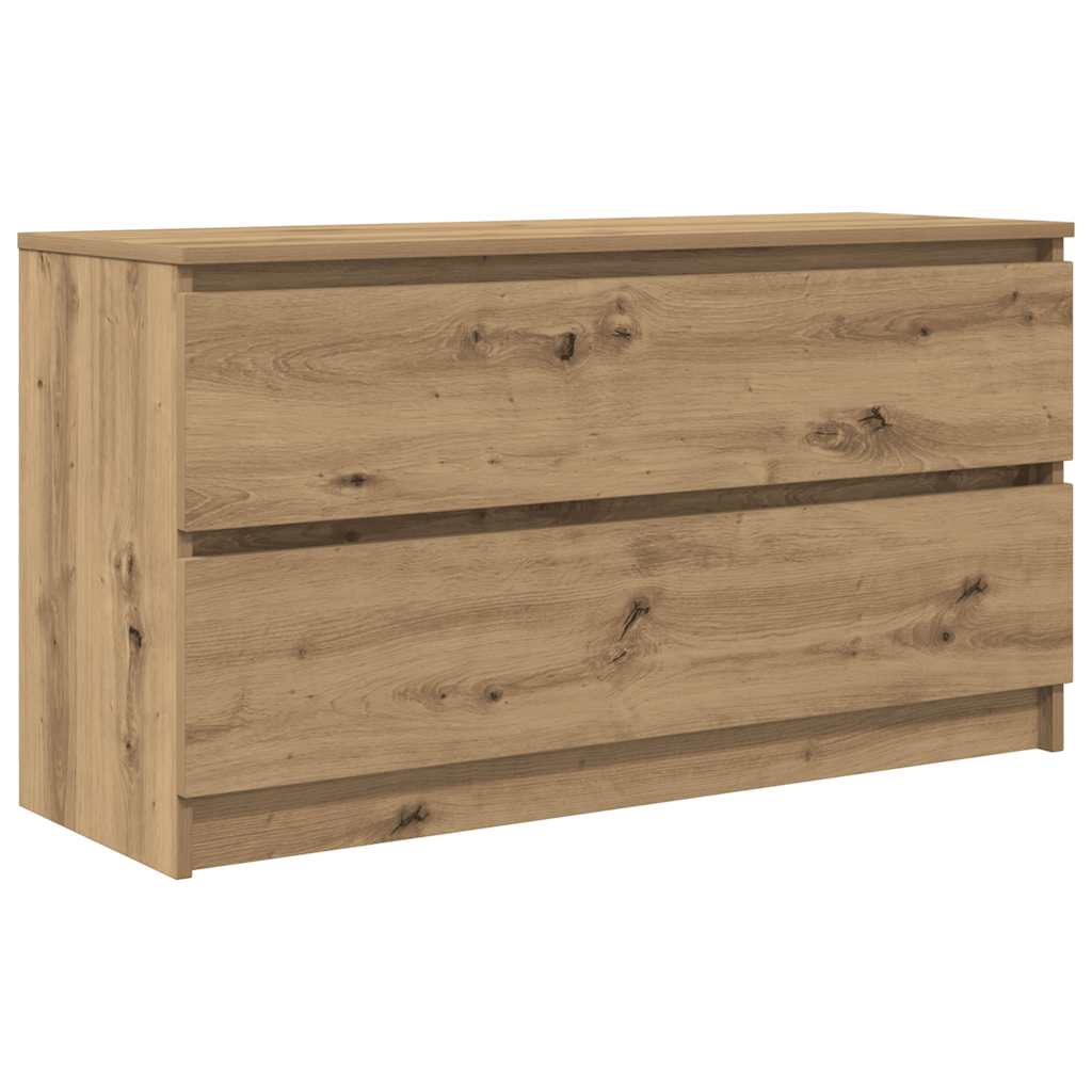 vidaXL Comodă TV, stejar artizanal, 100x35x54 cm, lemn prelucrat vidaXL Comodă TV, stejar artizanal, 100x35x54 cm, lemn prelucrat