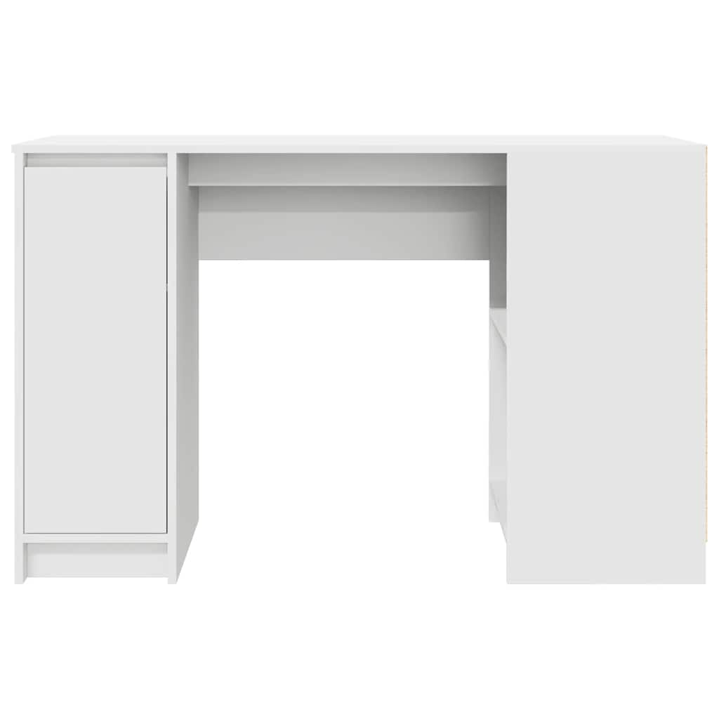 vidaXL Birou alb 120x42x76 cm lemn prelucrat vidaXL Birou alb 120x42x76 cm lemn prelucrat