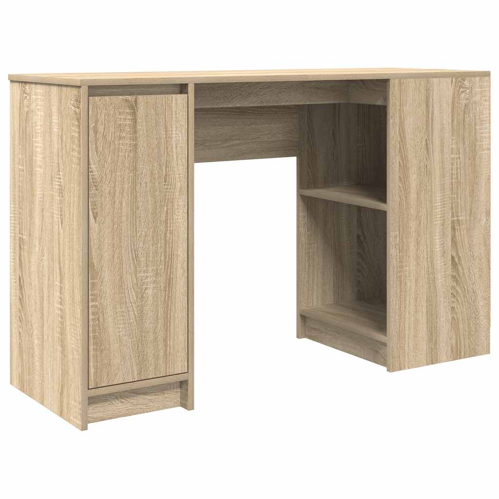 vidaXL Birou Stejar Sonoma 120x42x76 cm Lemn prelucrat vidaXL Birou Stejar Sonoma 120x42x76 cm Lemn prelucrat