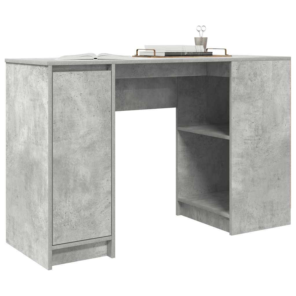 vidaXL Birou Beton Gri 120x42x76 cm Lemn prelucrat vidaXL Birou Beton Gri 120x42x76 cm Lemn prelucrat