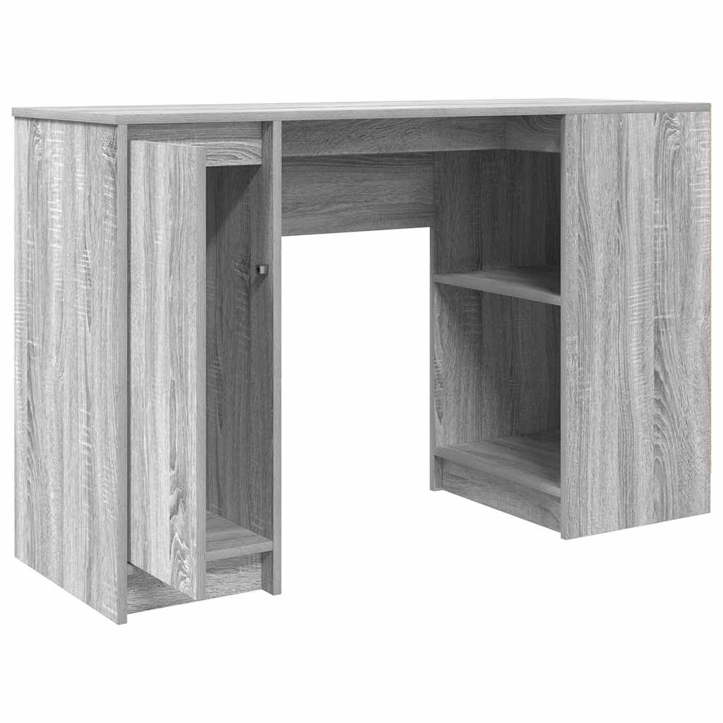 vidaXL Birou Gri Sonoma 120x42x76 cm lemn prelucrat