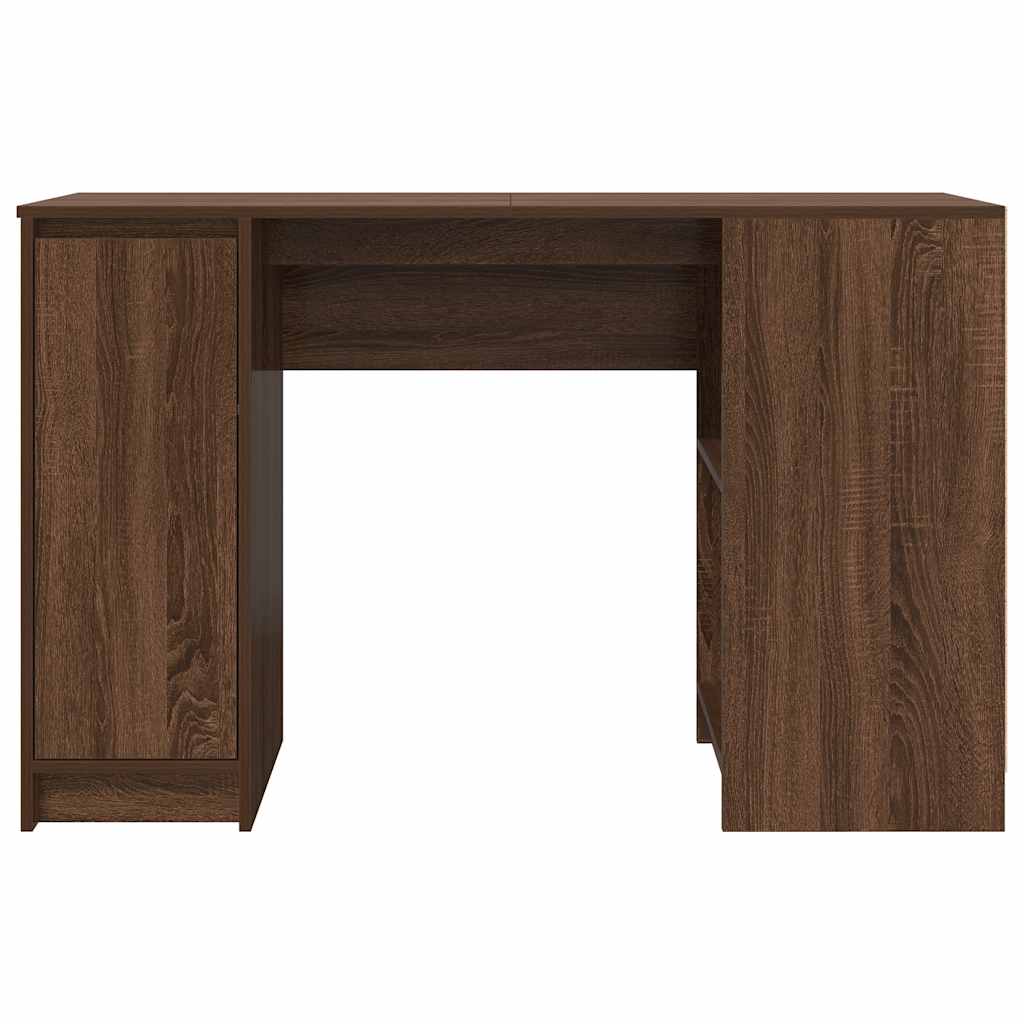 vidaXL Birou Stejar maro 120x42x76 cm Lemn prelucrat