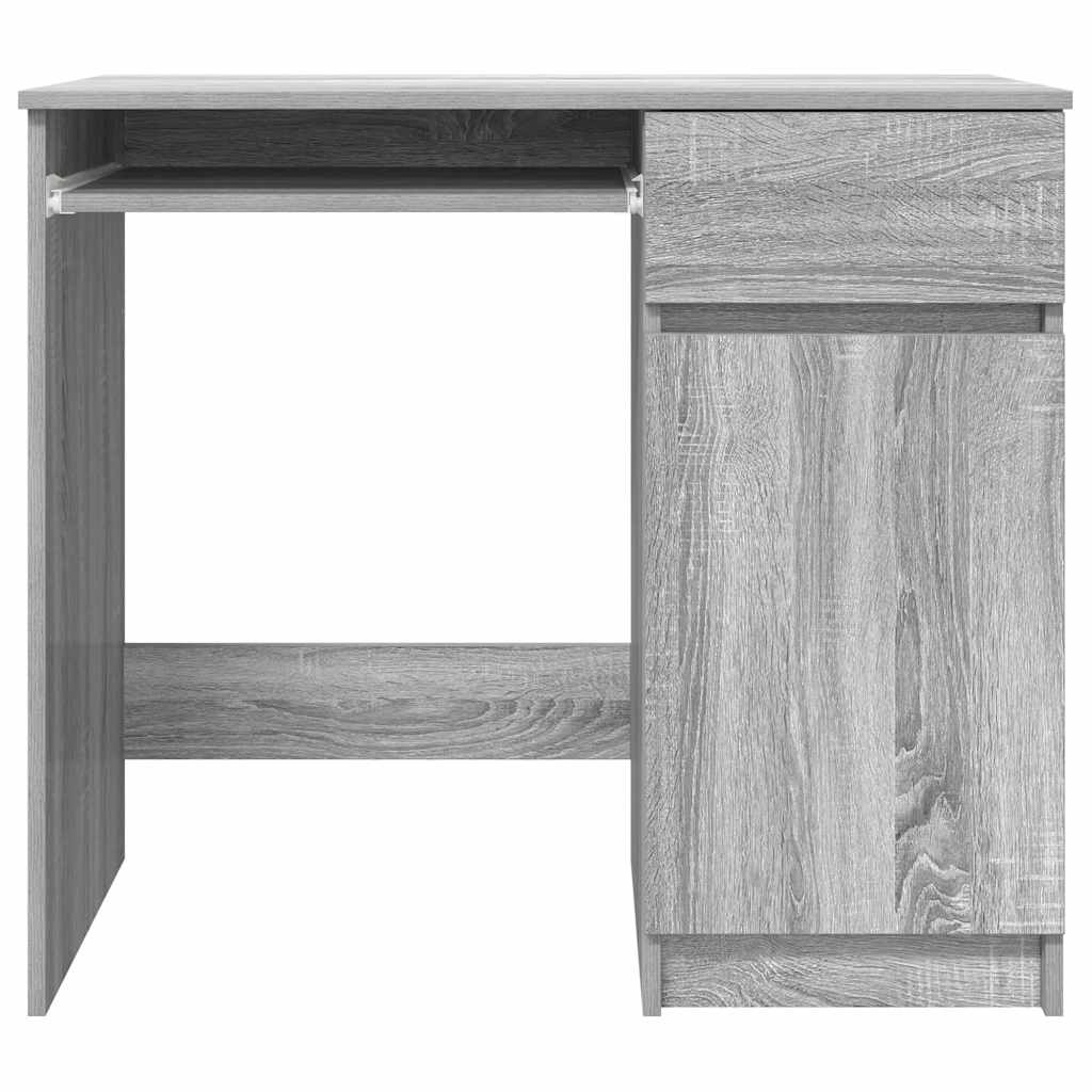vidaXL Birou Gri Sonoma 86x49x76 cm lemn prelucrat vidaXL Birou Gri Sonoma 86x49x76 cm lemn prelucrat