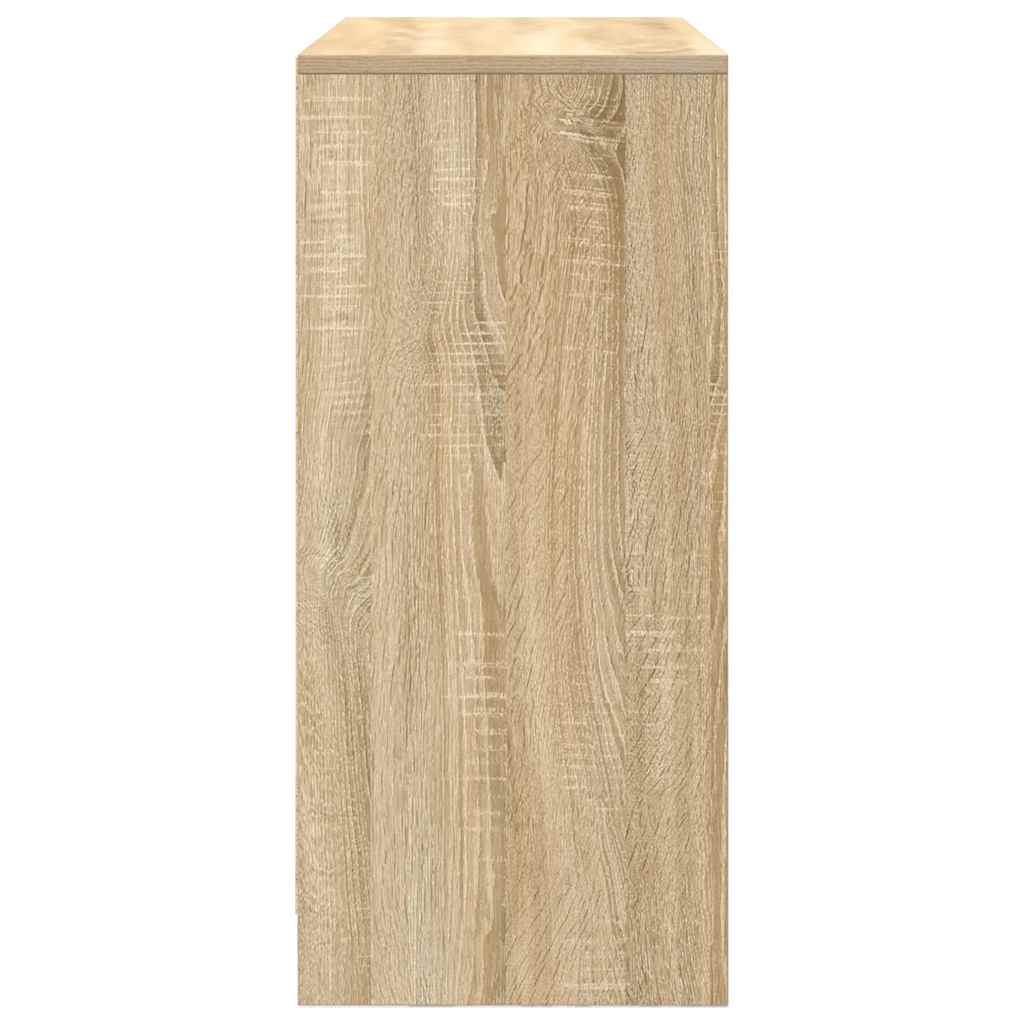 vidaXL Bufetă cu sertare și uși Stejar Sonoma 70,5x34x74,5 cm