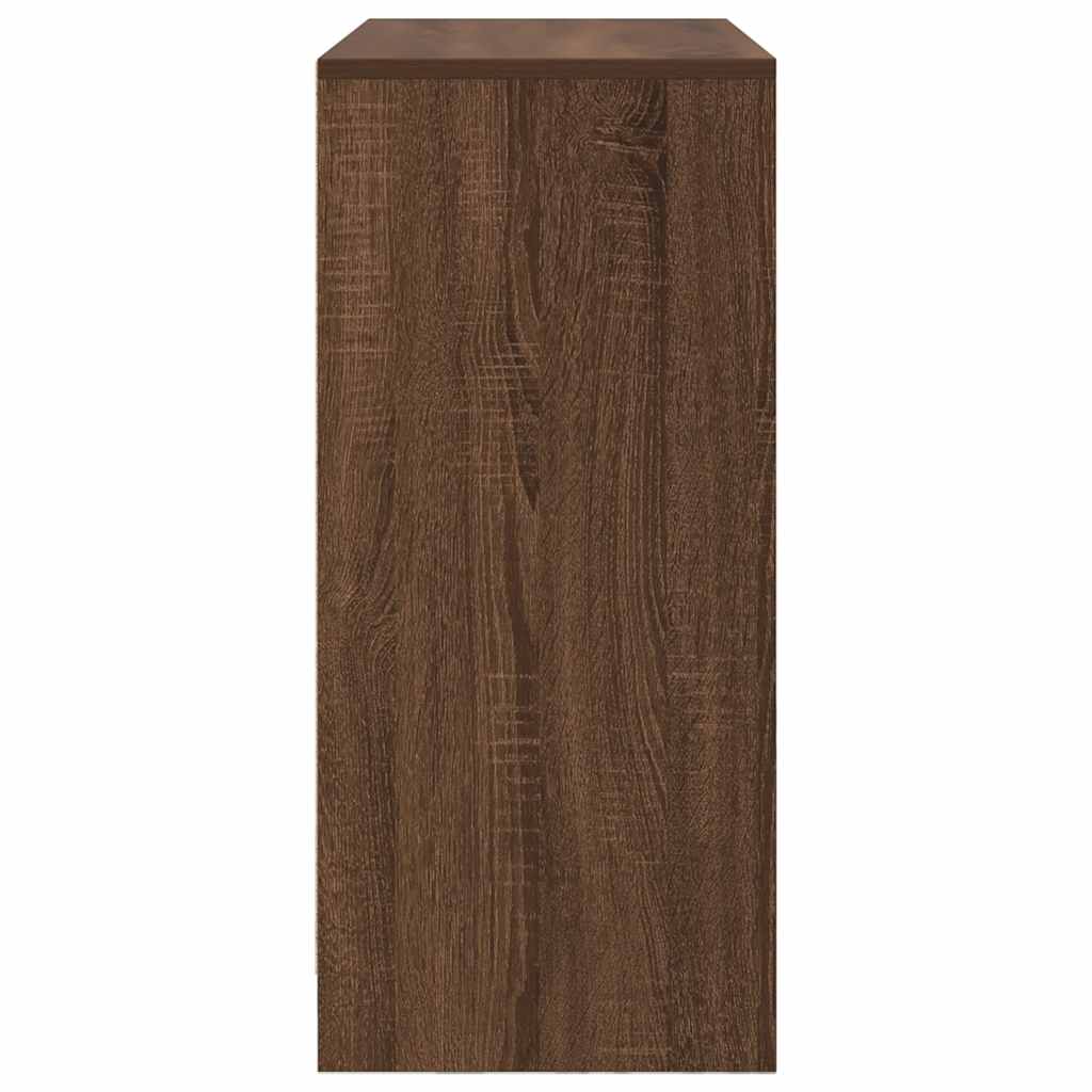 vidaXL Bufetă cu sertare și uși Stejar maro 70,5x34x74,5 cm