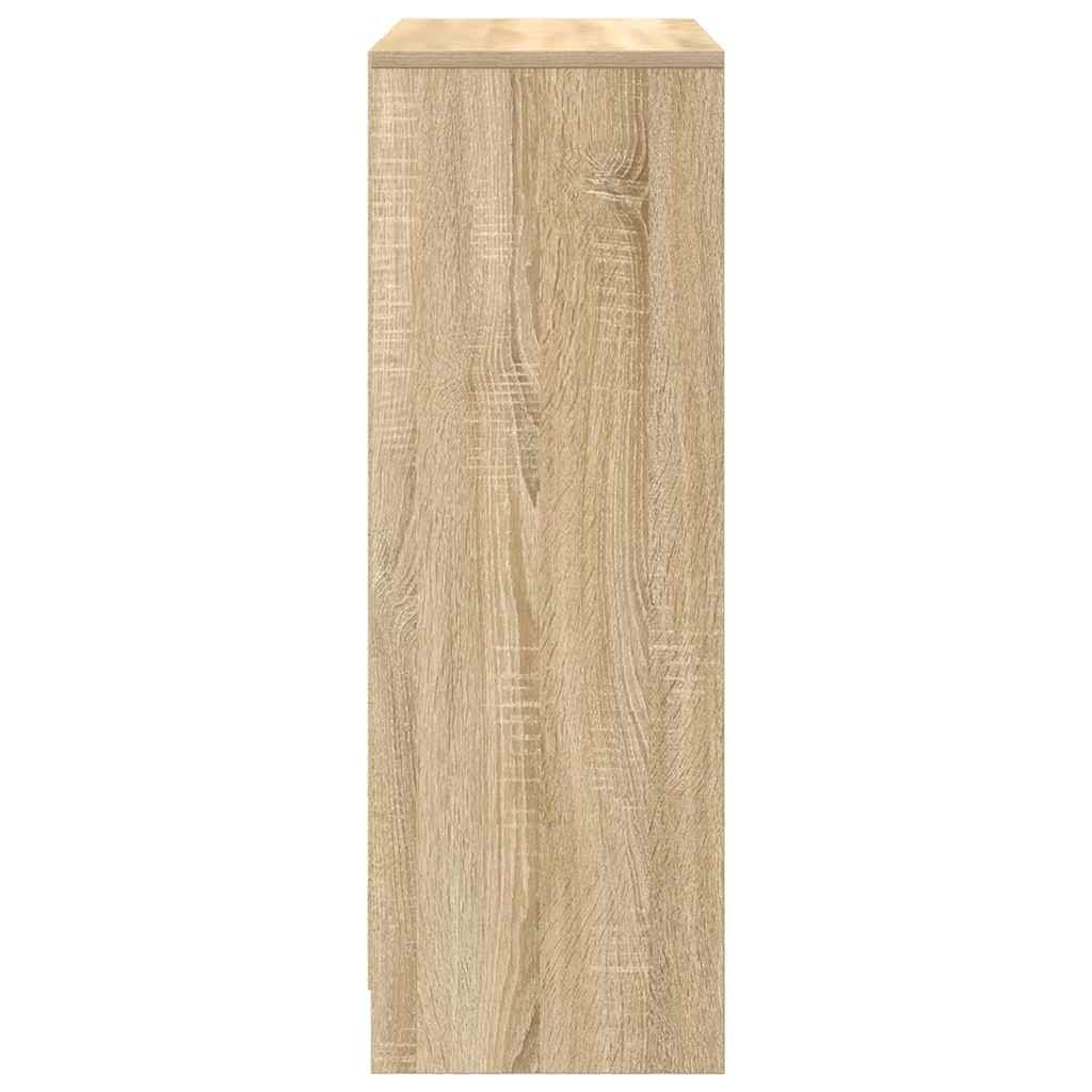 vidaXL Bufetă cu sertare și uși Stejar Sonoma 73x31x90 cm