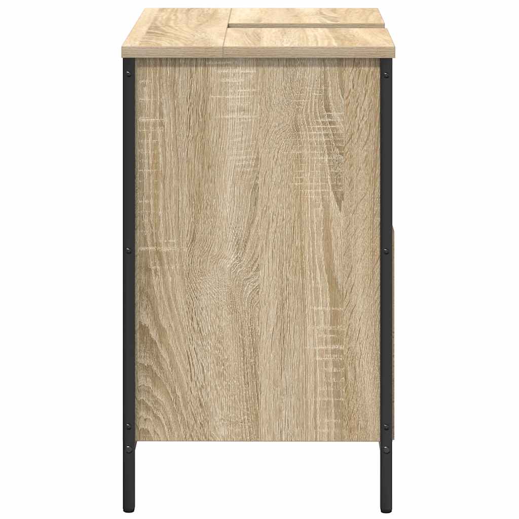 vidaXL Dulap pentru lavoar baie Stejar Sonoma 60x34,5x60 cm vidaXL Dulap pentru lavoar baie Stejar Sonoma 60x34,5x60 cm