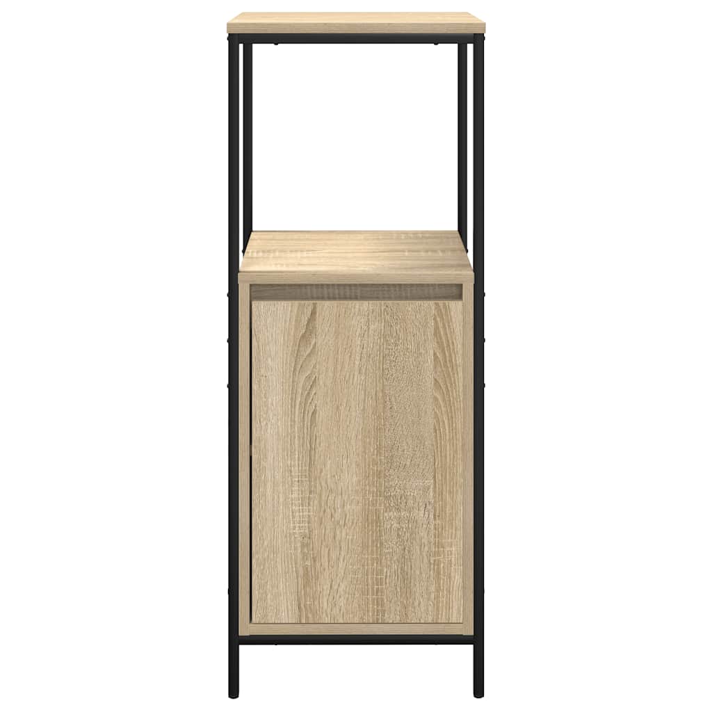 vidaXL Dulap de baie cu rafturi Stejar Sonoma 36x35x95 cm
