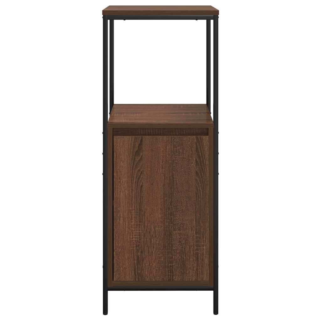 vidaXL Dulap de baie cu rafturi Stejar maro 36x35x95 cm