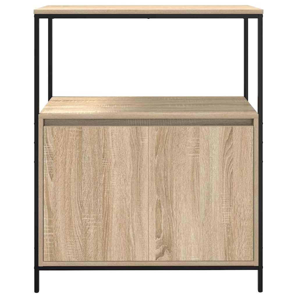 vidaXL Dulap de baie cu rafturi Stejar Sonoma 76,5x35x95 cm