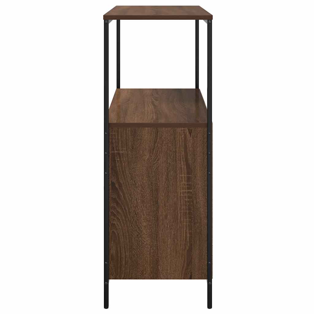 vidaXL Dulap de baie cu rafturi Stejar maro 76,5x35x95 cm