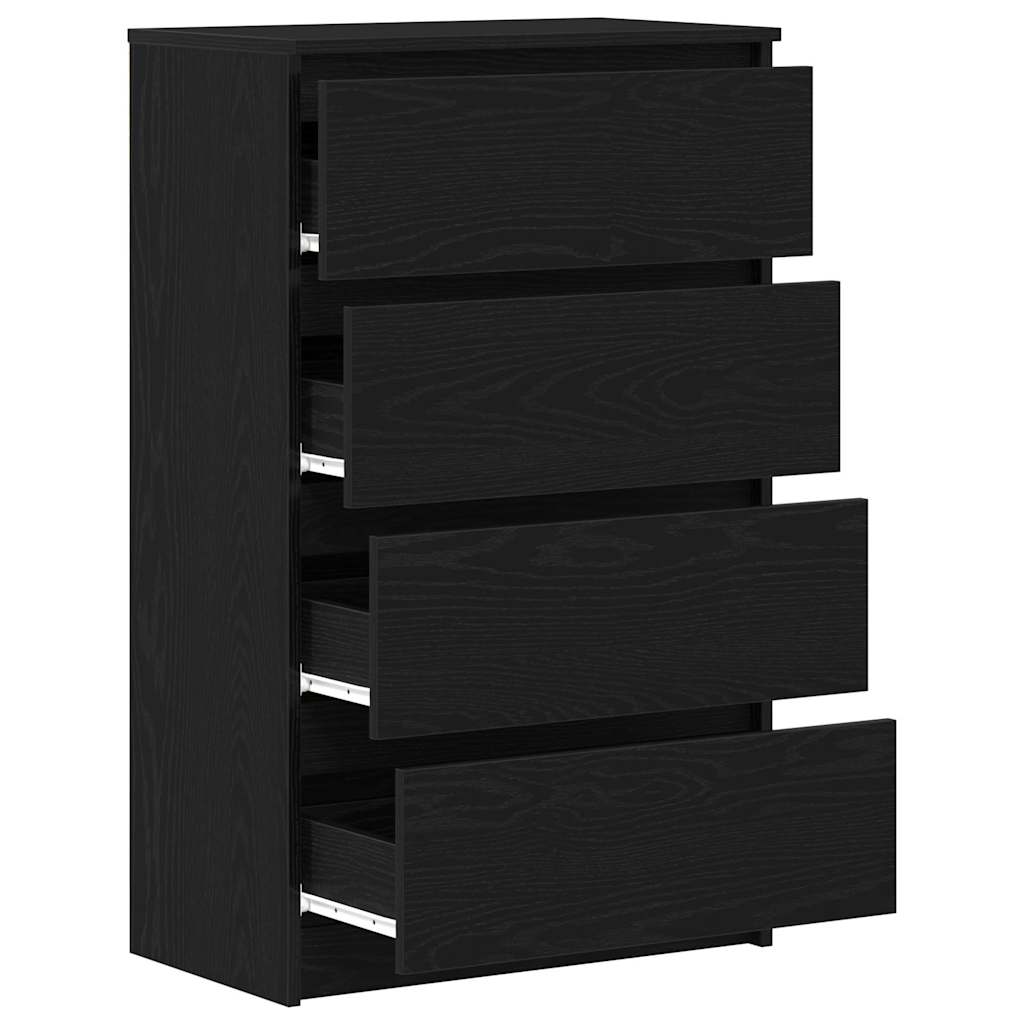 vidaXL Bufetă Stejar negru 60x35x98,5 cm Lemn prelucrat vidaXL Bufetă Stejar negru 60x35x98,5 cm Lemn prelucrat