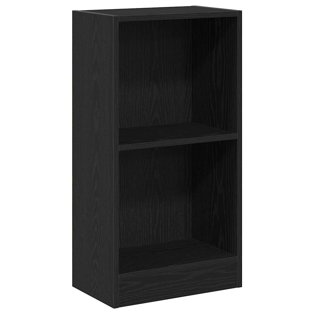 vidaXL Bibliotecă Stejar negru 40x24x76 cm Lemn prelucrat vidaXL Bibliotecă Stejar negru 40x24x76 cm Lemn prelucrat