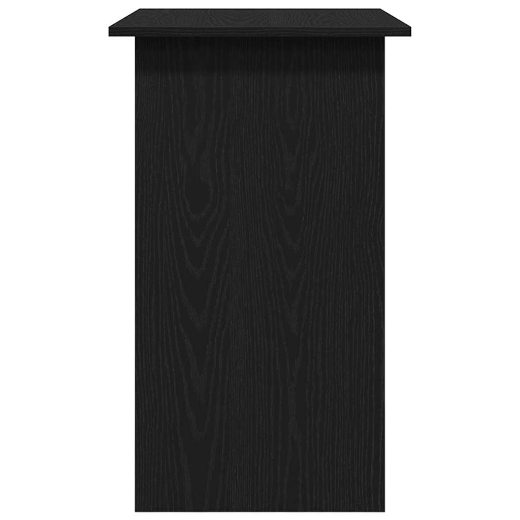 vidaXL Birou Stejar negru 80x45x74 cm Lemn prelucrat